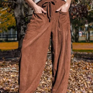 2025 Autumn/Winter Women's Haren Lantern Pants, Loose Wide Legs, Casual Slimming, Hot Selling Commuting Style